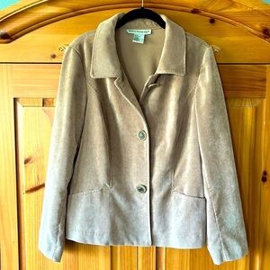 🌟HP🌟Requirements Button-Front Corduroy Jacket